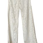 Alexis Rina Lace Pants in Cream Size Small Photo 4
