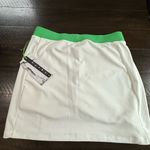 Kyodan  Green and White Mini Skirt Photo 3