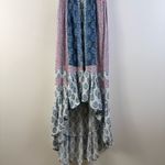 Tolani Sierra Indigo Dress Off The Shoulder Hi High Low Boho Bohemian Small Photo 4