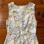 Nanette Lepore Peep Cinch Waist Floral Maxi Dress - Size 6 Photo 10