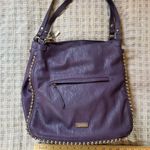 Jessica Simpson   Dark Purple Studded Shoulder Bag Photo 1