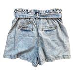 Banana Republic  Utility Tie-Waist Light Wash Denim Short 4” Inseam Photo 5
