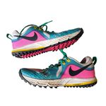 Nike - Air Zoom Wildhorse 5 Trail Running Shoes White Pink Blue Fury Sz 9 Photo 7