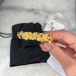 Amber Sceats Brand NEW! 24k Gold Plated Emery Bracelet Photo 2