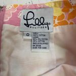 Lilly Pulitzer Vntg Mini Skirt Women Sz 0 Floral Short Lined Zip Pink Tropical Photo 1