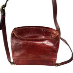 Oroton Vintage Brown Crossbody Bag Brown Photo 3