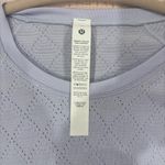 Lululemon  Swiftly Tech Short Sleeve 2.0‎ Lavender T-Shirt size 10 Photo 6