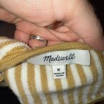 Madewell sweater tank sz medium striped wool blend business casual Photo 4