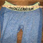 Muscle Nation  Seamless Women’s Medium Blue Leggings Photo 3