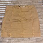 Jolt Yellow Mini Pencil Skirt Photo 1