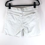 Eddie Bauer Womens Boyfriend Shorts Denim White 8 Photo 1