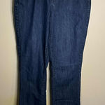 Coldwater Creek  Straight Leg Dark Wash Denim Jeans Photo 0