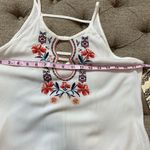 Eyeshadow ‎Floral Embroidered Cutout Tank Photo 5