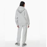 TNA Aritzia Full Zip Hoodie Light Heather Gray 1 S Photo 1
