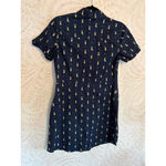 Abercrombie & Fitch  Navy Blue Pineapple Print Shirt Dres Photo 5