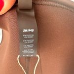 SKIMS  Rubberized Scuba Swim Tanga Bikini Scoop Neck Top New with tags Size 4X Photo 5