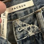 PacSun  Blue Butterfly Print Women's Jeans ultra high rise slim 25 Photo 1