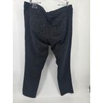 Torrid  Denim Straight Jeans Black Lace Jacquard Womens Size 22 Photo 3