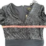 XScape  Navy Blue‎ Sequin Gown Dress 10 NWT Long Sleeve Formal Mother Bride Photo 3