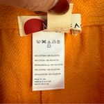 Free People Beach Cropped Wide Leg Terry Pants Orange S Photo 3