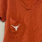 Texas Longhorns Women’s V Neck Pocket Graphic T Shirt Size Medium Venley Photo 3
