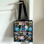 Disney VTG Y2K  Tote Bag Movie Scene Alice Snow White Cinderella Tinker Bell Photo 2