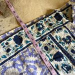 SZ BLOCKPRINTS Tunic Blue Patterned Tunic Dress Bohemian Size Small Photo 6