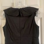 Donna Ricco  NY Black Ruffle Scoop Neck Dress 8 Photo 8