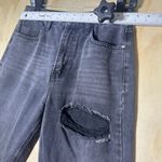 Nasty Gal Collection Black Wash Distressed Jeans Size 38 Photo 3
