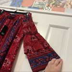 Kut From The Kloth NWT Jaida Off the Shoulder Ruffle Sleeve Dress Size Small Photo 3