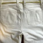 Reba  Women’s Cream Boot Cut Jeans with Gold Stitch Size 8 Photo 7