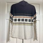 Maurice's Fair Isle Mock Neck Mixer Tee Holiday Christmas Waffle Knit Size Small Photo 4