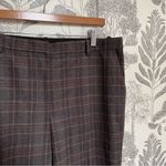 Theory  Aritzia plaid Dress Pant Wool blend sz 12 Photo 5