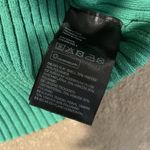 H&M  Cardigan Womens XXL 2X  Ribbed Kelly Green Knit Sweater Vneck Stretch Button Photo 3