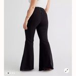 Free People CRVY Super High-Rise Lace-Up Flare Jeans Photo 3