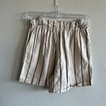 Uniqlo High Waisted Striped Shorts Photo 2