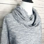 Faded Glory Heather Blue Cowl Neck Pullover Sweater Size Medium Photo 3