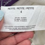 Gloria Vanderbilt Petites Crystal White Ribbed Utility Skimmer Capri Pantsā4P Photo 12