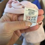 Moschino  High Waisted Baby Pink Tapered Ankle Pants Photo 2