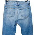 SLVRLAKE Lou Lou Skinny Jeans Catalina Wash Cropped Mid Rise Women’s Size 25 Blue Photo 5