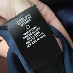 Alice + Olivia 2 / $50 💙 Silk Navy Blue Mini Slip Dress Silky Photo 7