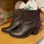 Cato 👢👢👢BOGOHO 👢👢👢 Brown Lace Ankle Boots Photo 0