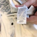 PacSun NWOT light wash tie dye oversized denim trucker jacket jean jacket Photo 9