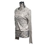 Freshmen 1996 Crochet Cottegecore Coquette Beige Sweater Set Y2k Vtg Crochet L Size L Photo 1