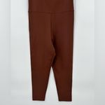 Girlfriend Collective  Jumpsuit Romper Spaghetti Strap Unitard Chocolate Brown XL Photo 11