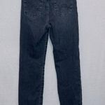 EDWIN Bree High Waist Raw Hem Crop Straight Leg Jeans In Ashland size 25 Photo 6