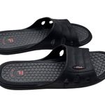 FILA  Size 10 Casual Flip Flops Rubber Slides Sandals Textured Sole Navy Blue Photo 1