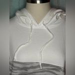 American Eagle Outfitters jegging style gray/white hoodie Photo 1