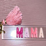 Mama Keychain Pink Photo 0