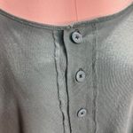 Urban Outfitters  Long Sleeve Henley‎ Top Womens Small Light Blue Boho Casual New Photo 3